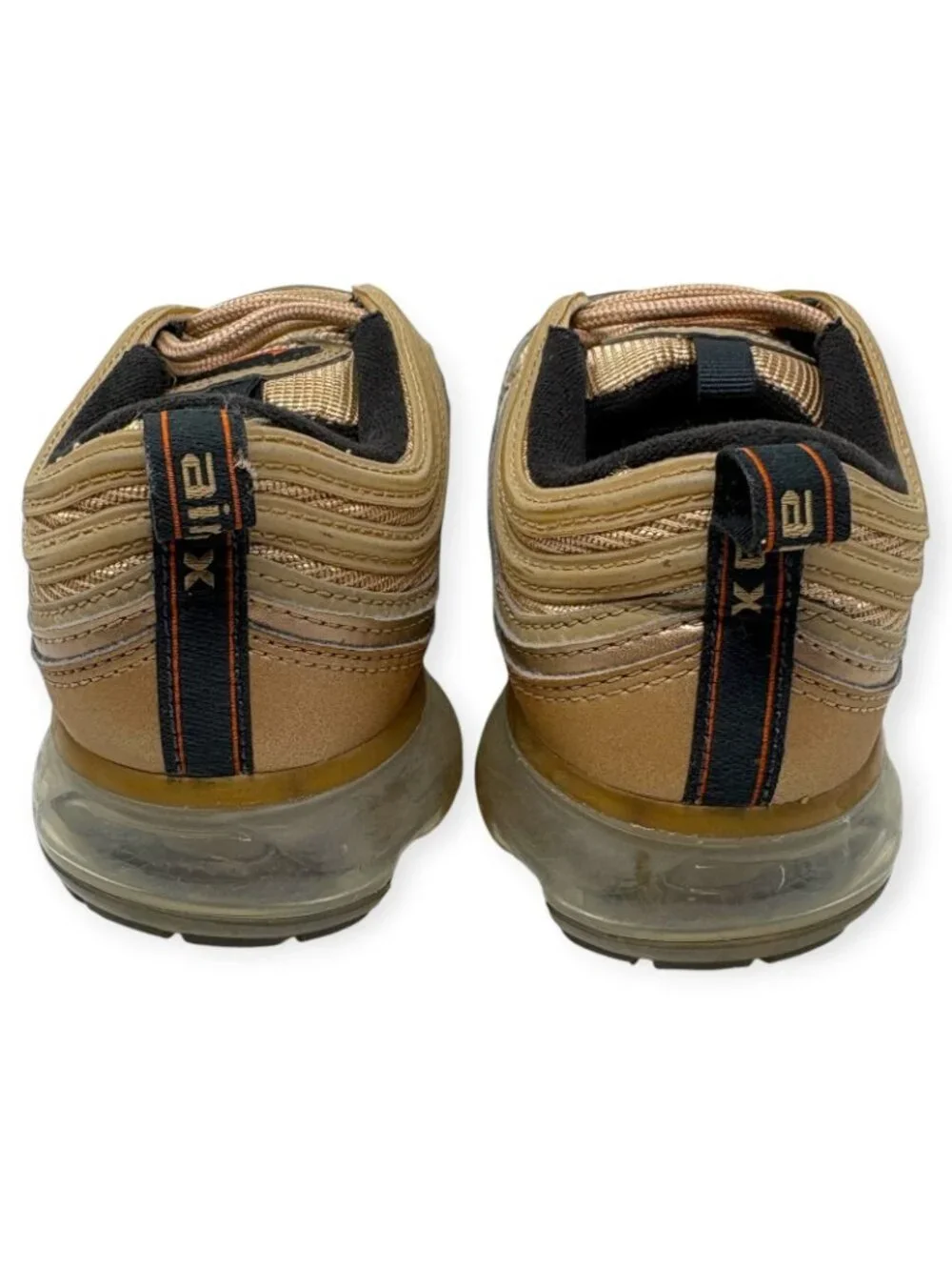 Nike Air VaporMax 97 Blur Vintage Coral Gold AO4542-902 Womens 6.5 Gym Running